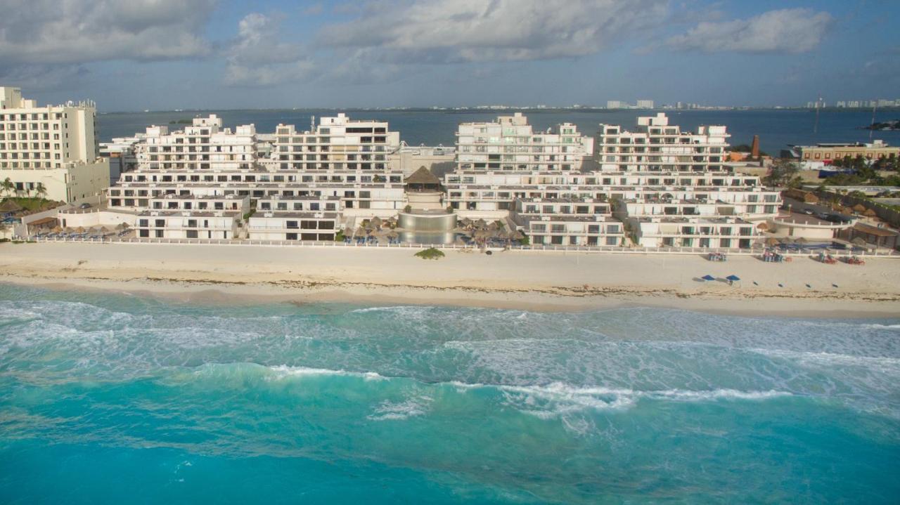 Cozy Ocean Front Penthouse At Marlin Beach Apartment Cancún Exterior foto